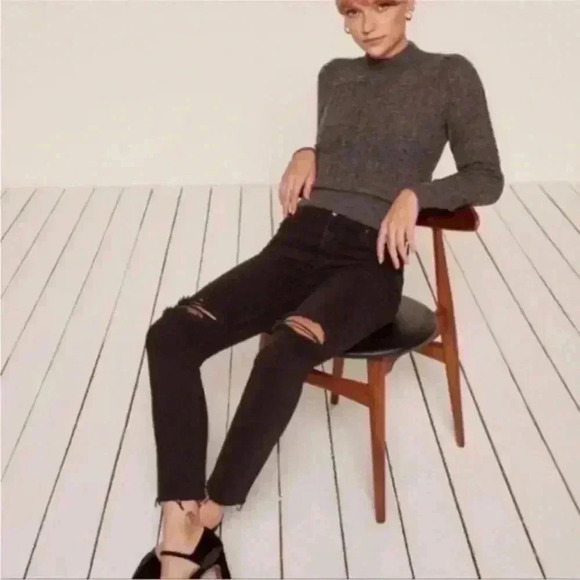 Reformation Camille High Waisted Cigarette Jeans Size 25 Women’s - Picture 3 of 16